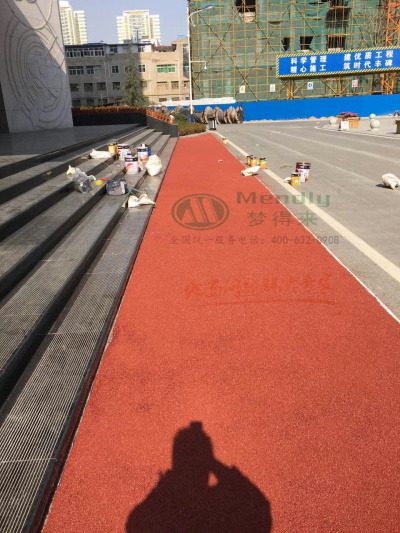 航天五一〇所 山丹彩色路面