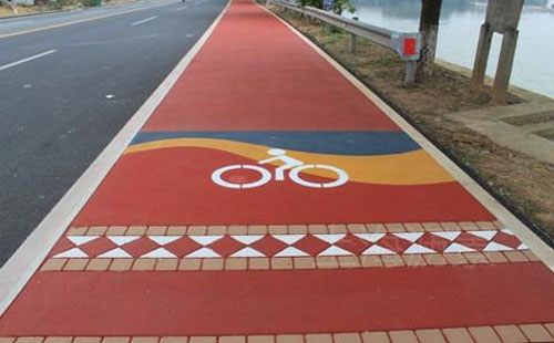 山丹彩色路面解决方案：环氧地坪的新趋势